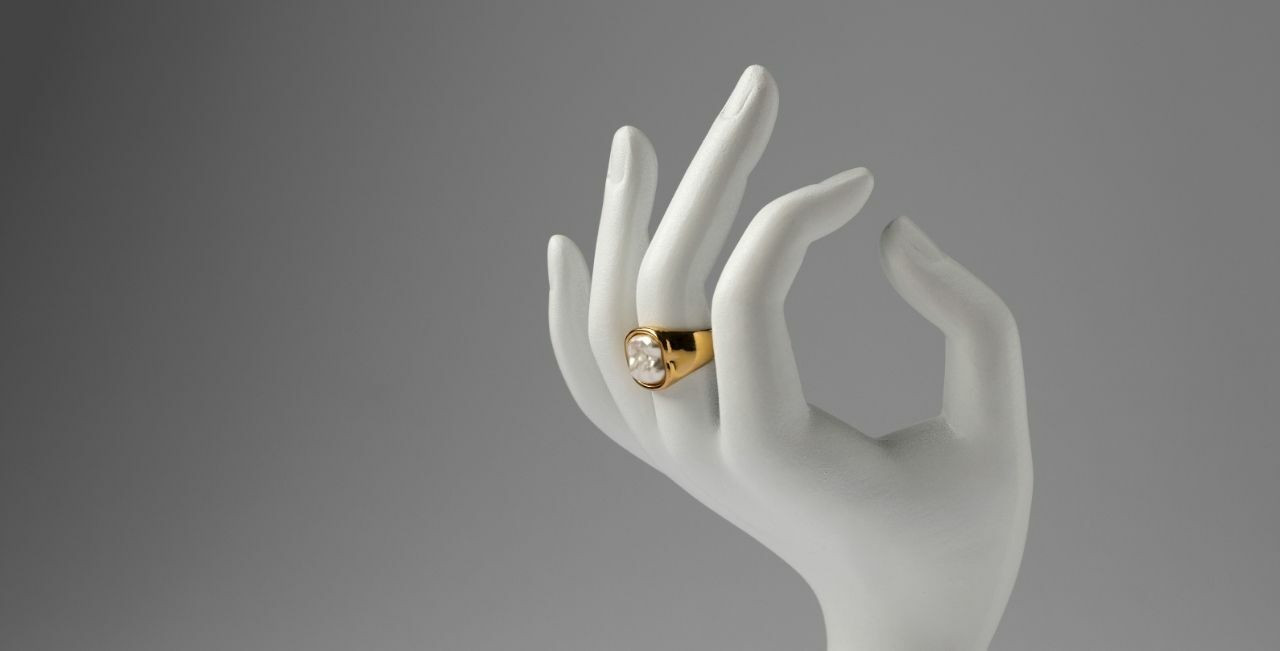 Pearl Ring For Men